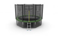 Батут EVO JUMP External 12ft 366 см зеленый внешняя сетка+нижняя сетка